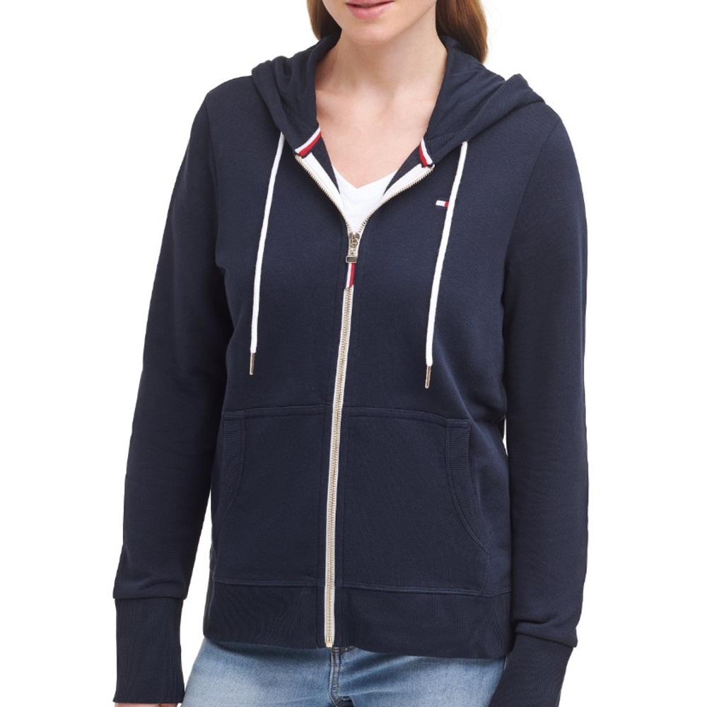 New Tommy Hilfiger navy blue sweater Large NWT